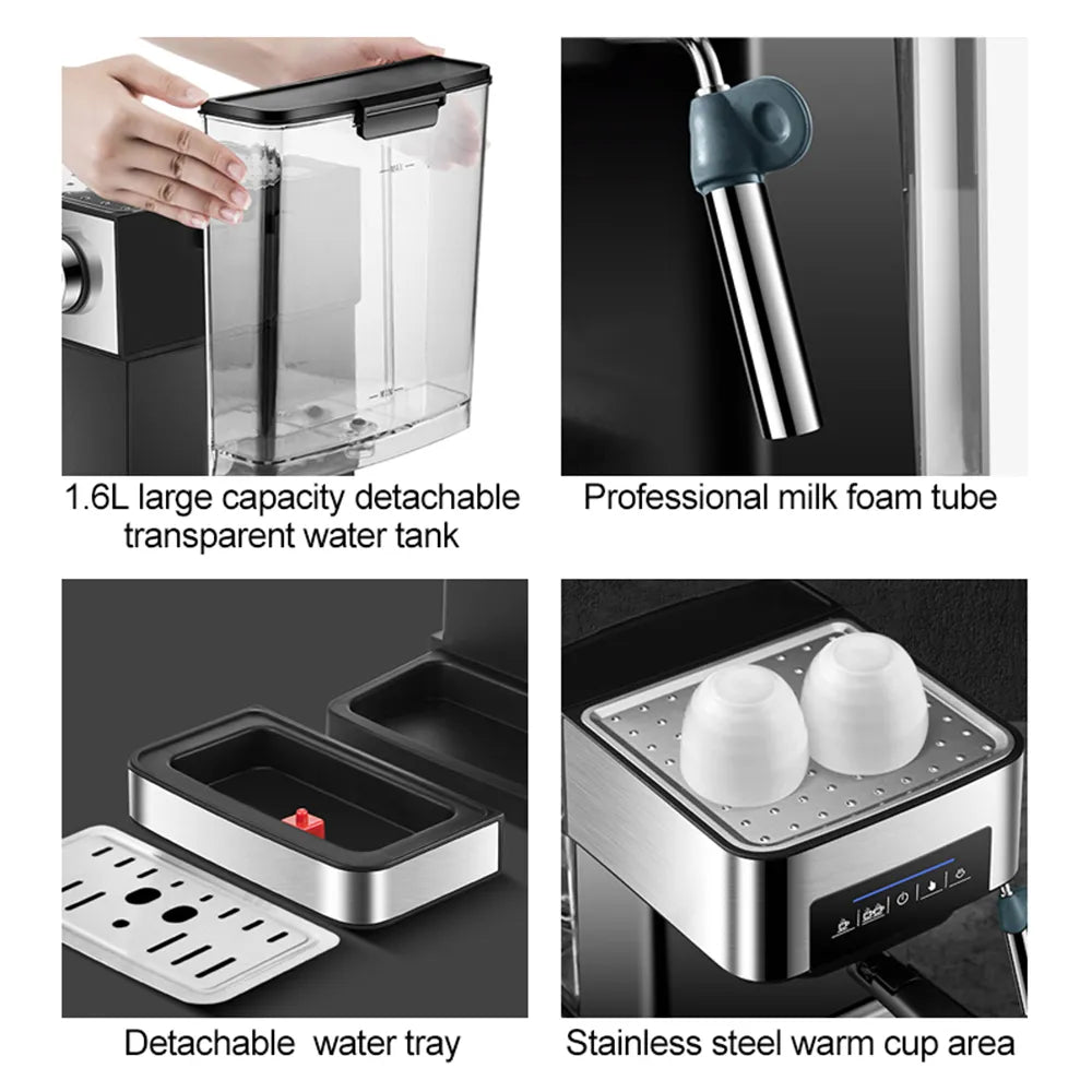 BlissBrew Pro Espresso Coffee Machine