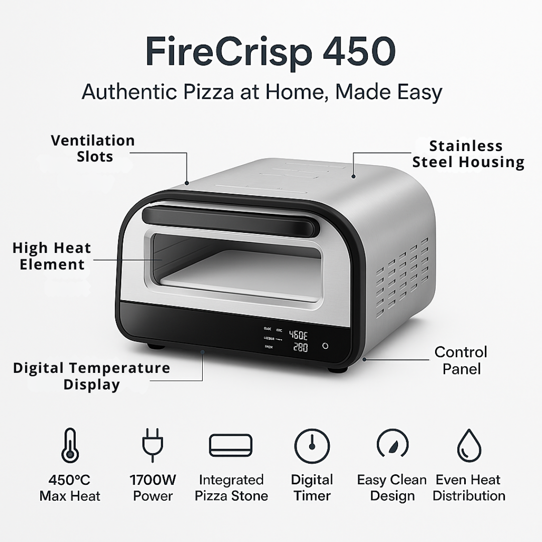 FireCrisp 450 Pizza Oven