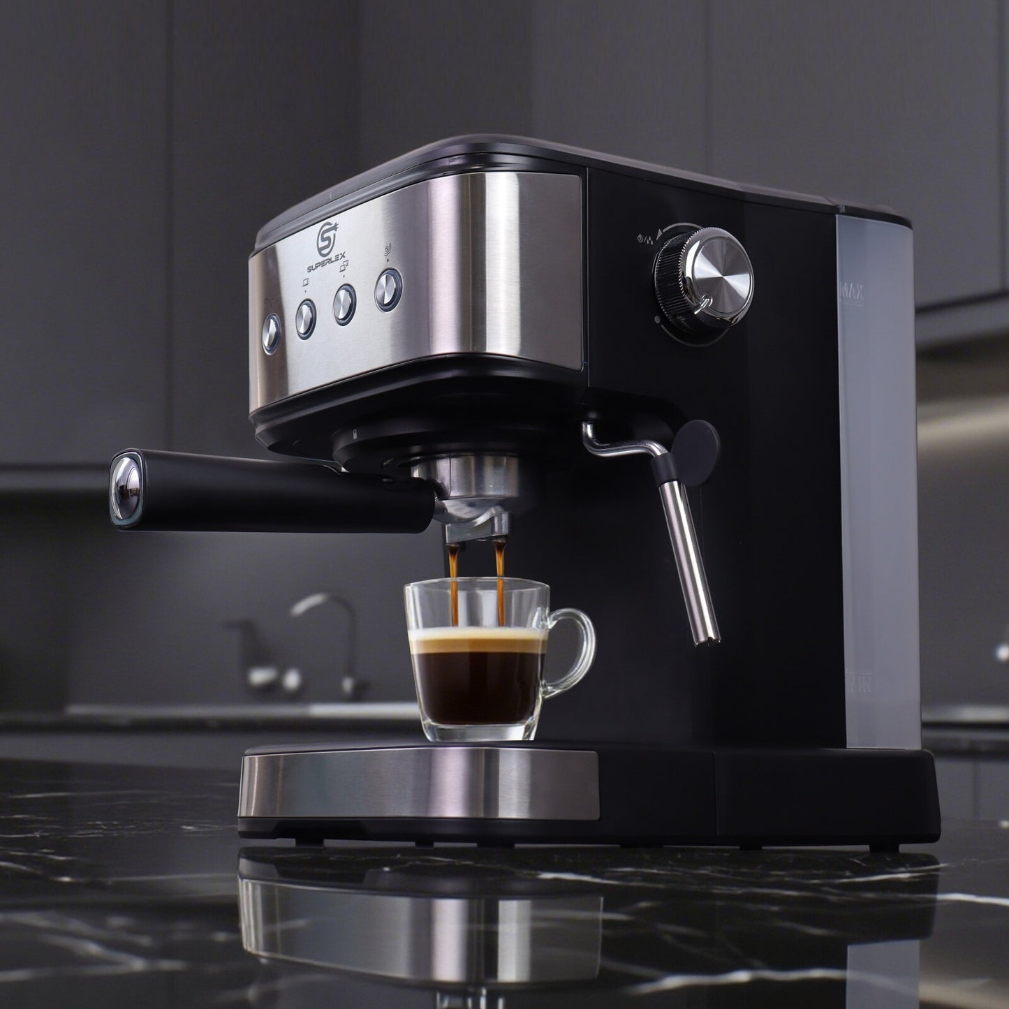 BlissBrew Pro 15 Bar Espresso Coffee Machine