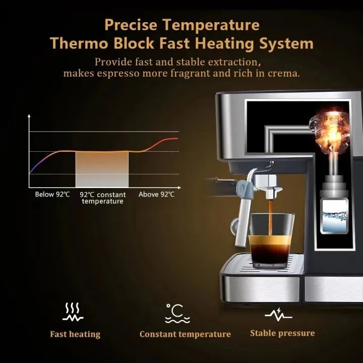 BlissBrew Pro Espresso Coffee Machine