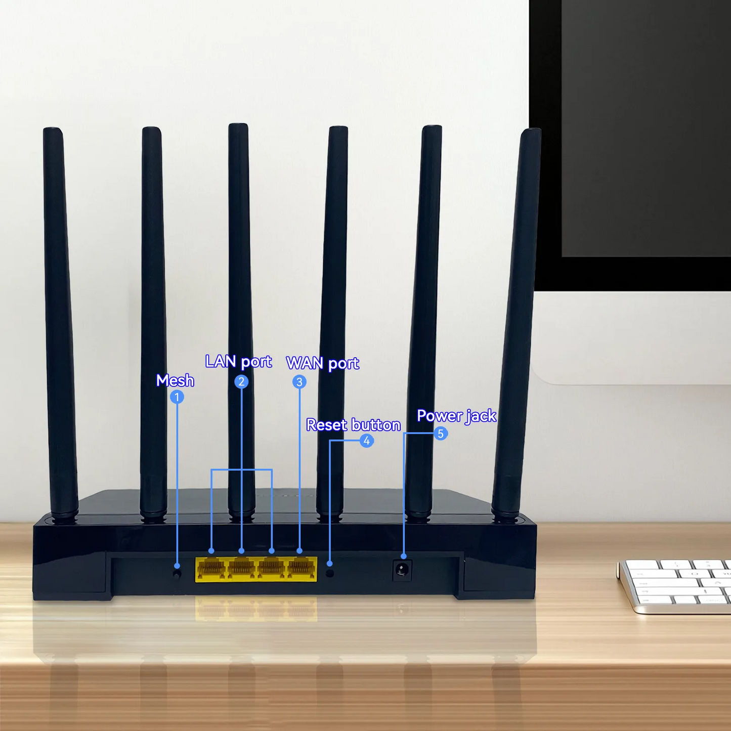AeroLink AX3000 – Dual-Band WiFi Router