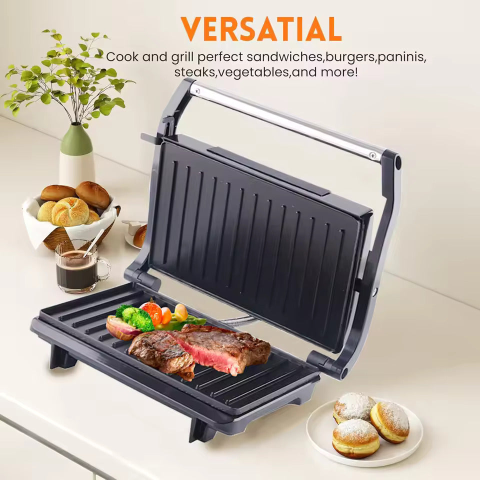 GrillMaster Duo – Double-Sided Panini & Sandwich Maker