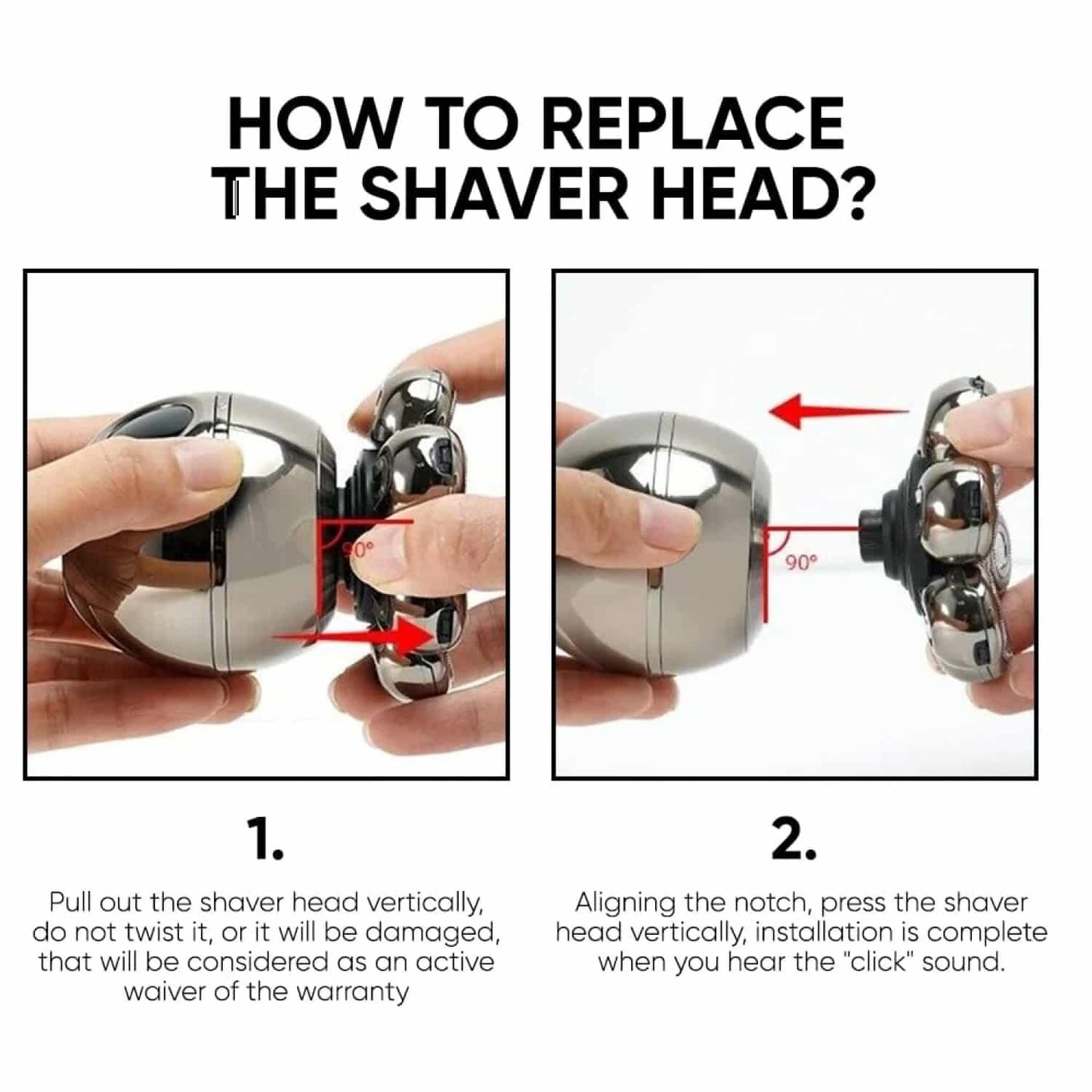 BladeRunner 7D Electric Shaver – 5-in-1 Grooming Kit for Men