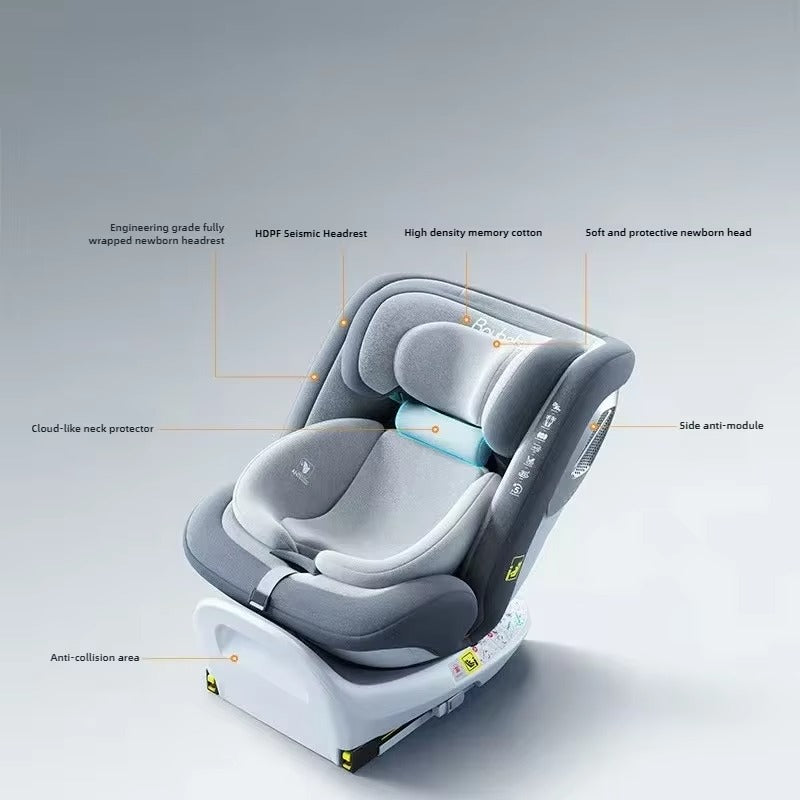 SafeNest 360 – ISOFIX Rotating Baby Car Seat