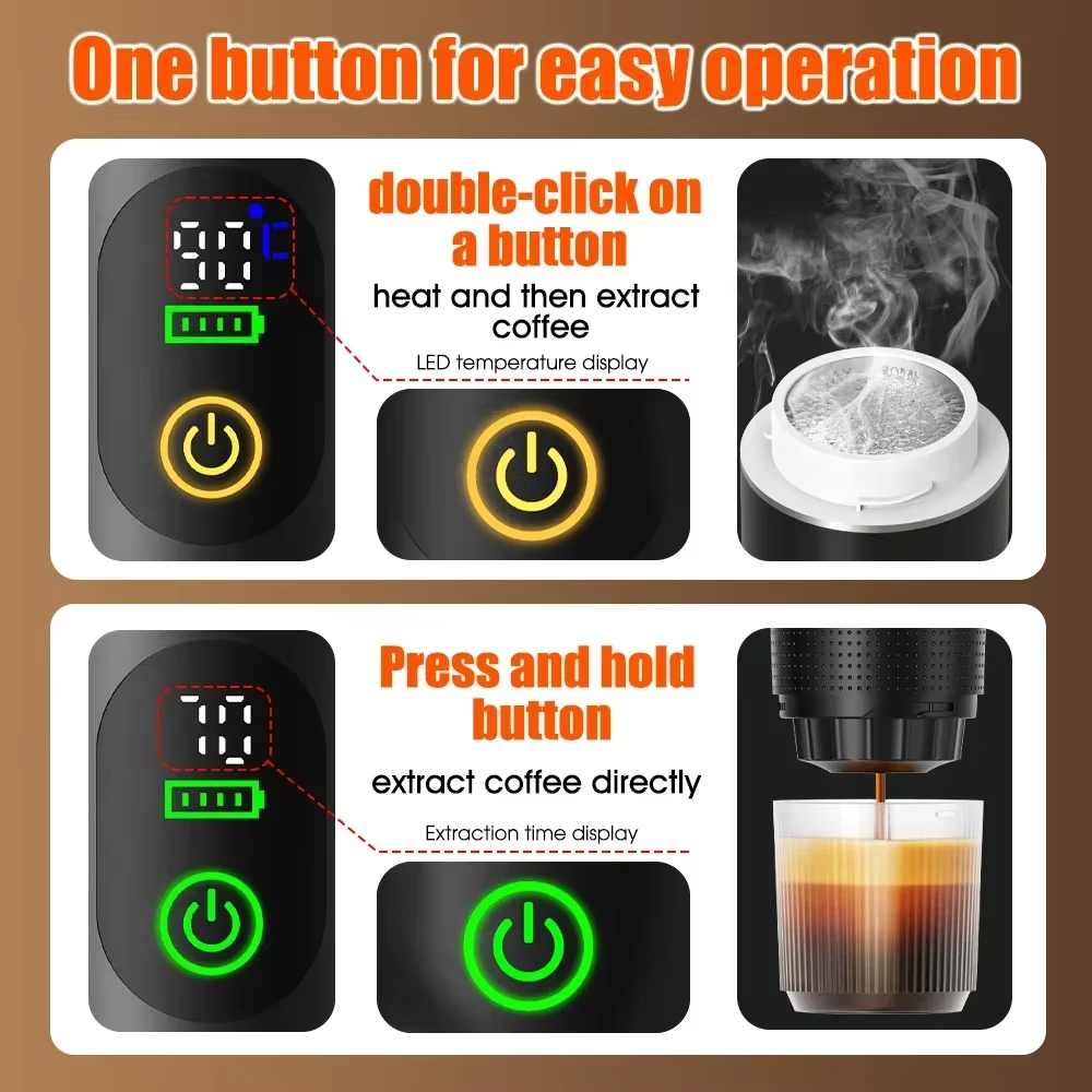 BrewMate Go 3-in-1 Portable Espresso Maker