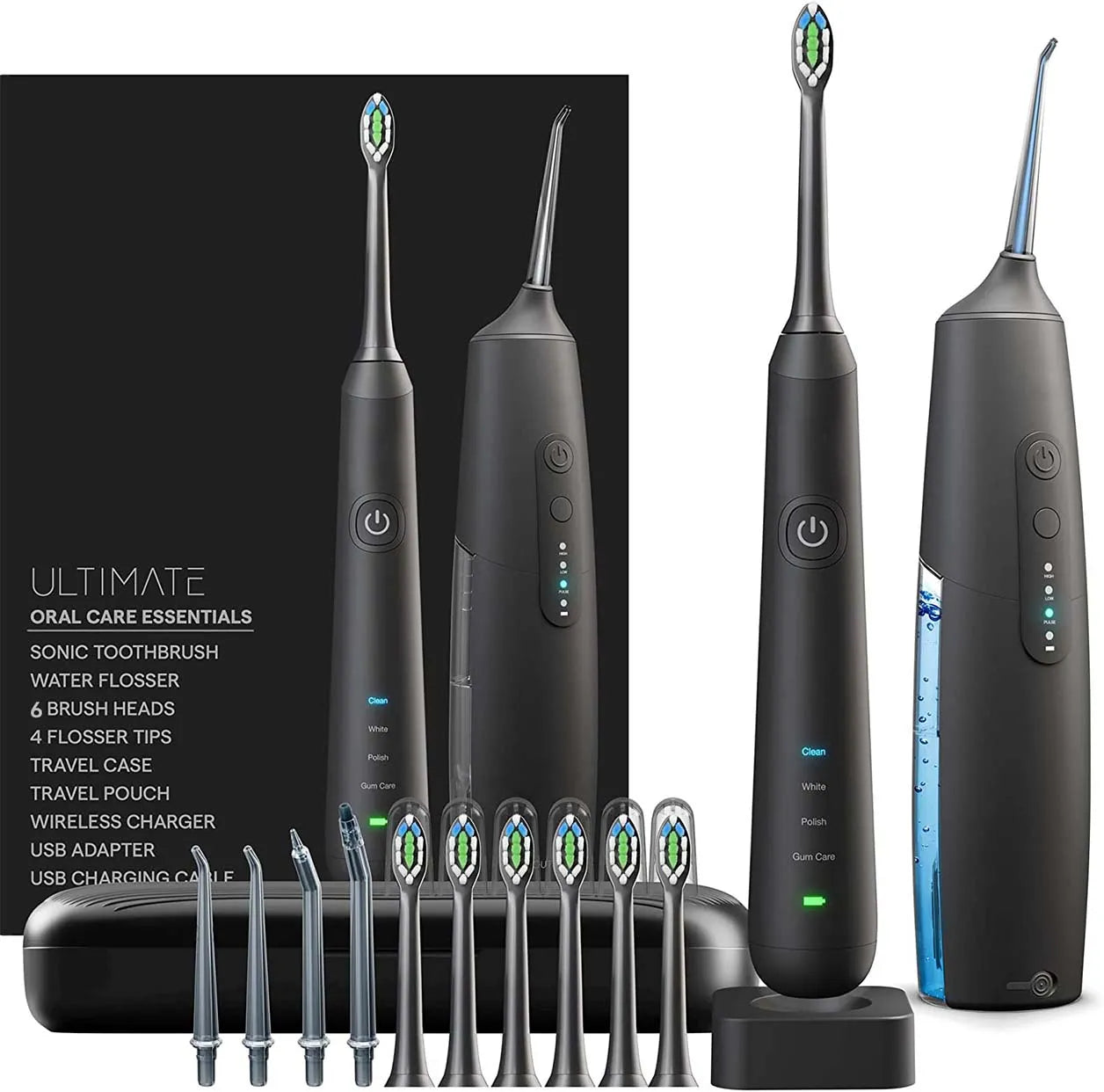 AquaPulse Pro – Cordless Water Flosser & USB Rechargeable Oral Irrigator