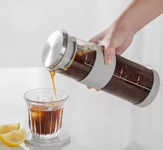 Premium Cold Brew & Tea Infuser Bottle – 600ml