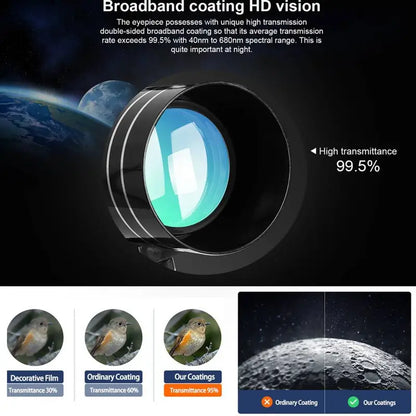 StellarView Pro – 150X HD Astronomical Telescope with Tripod
