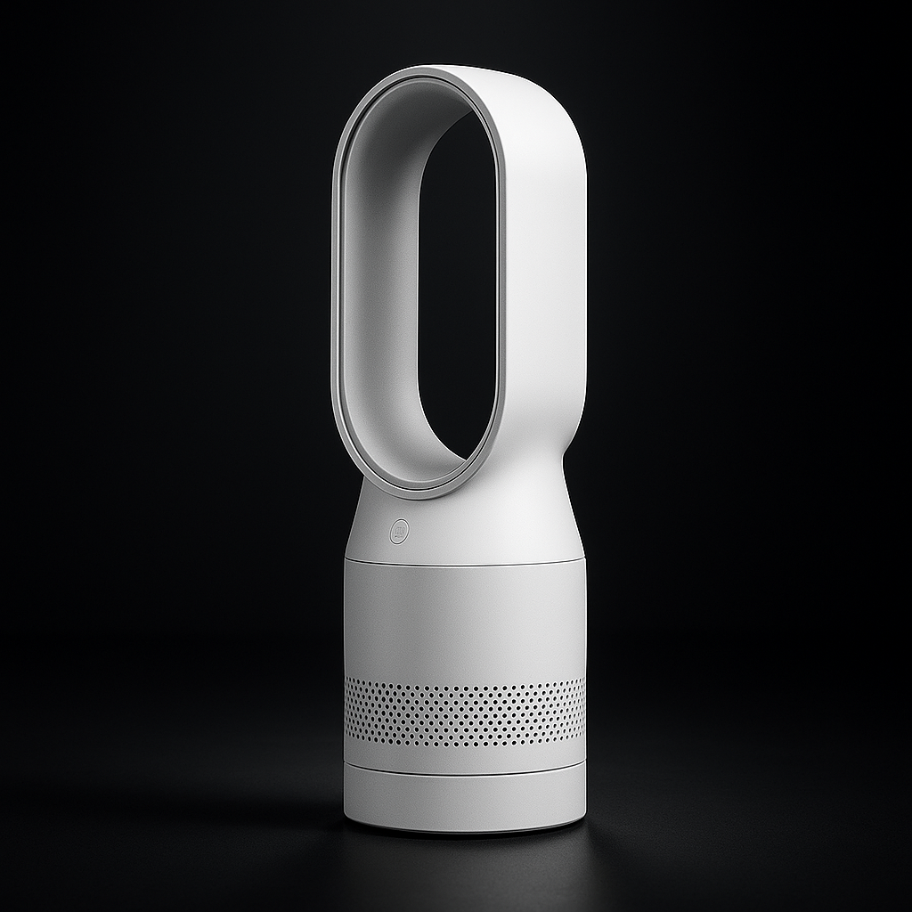PureBreathe Halo – 3-in-1 Air Purifier with HEPA, Cooling & Heating