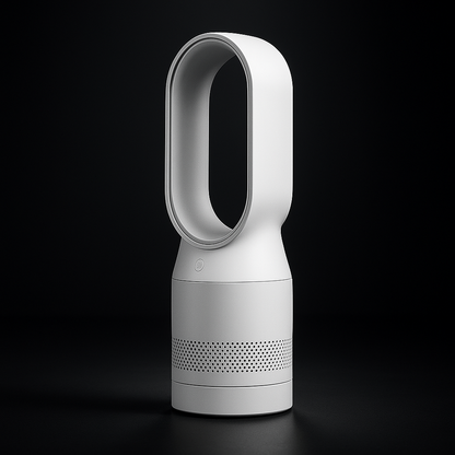 PureBreathe Halo – 3-in-1 Air Purifier with HEPA, Cooling & Heating
