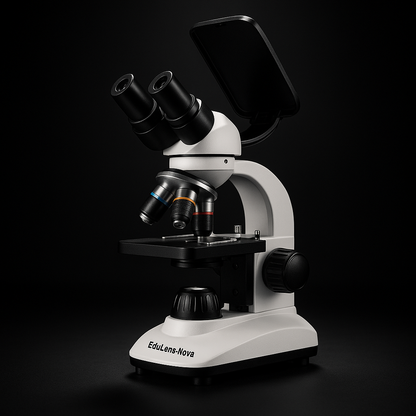 EduLens NOVA – High-Power Student Microscope with LED Light