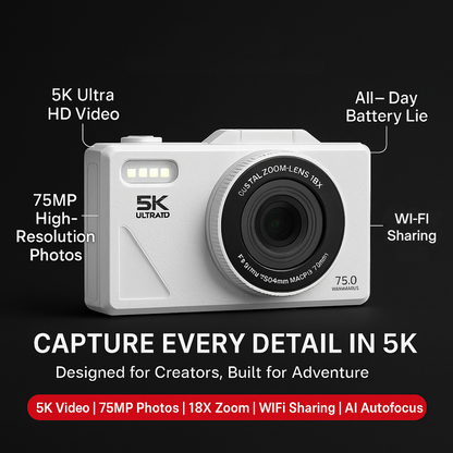 Astra 5K DualDive Action Camera