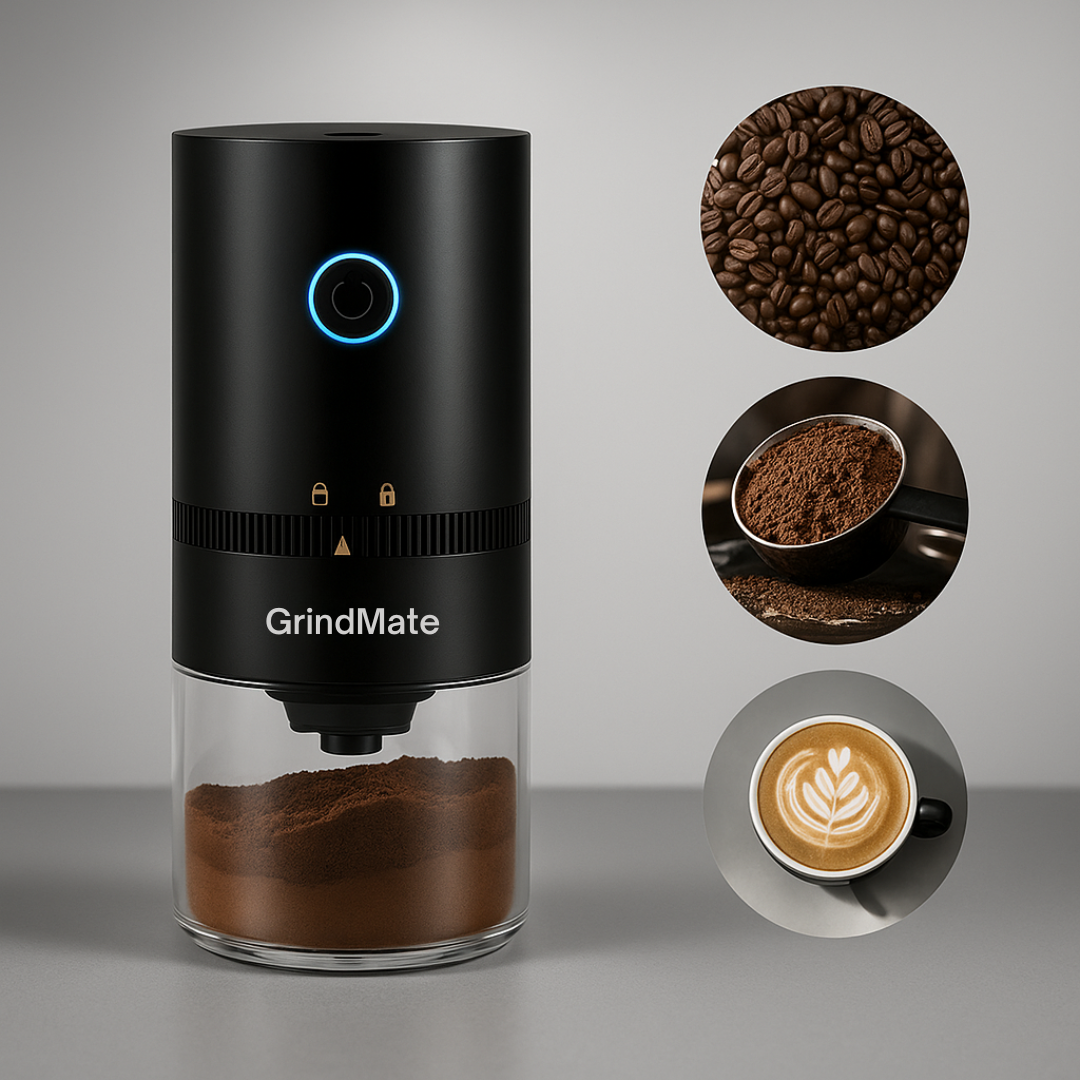 GrindMate Go – Portable Electric Coffee Grinder