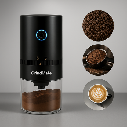 GrindMate Go – Portable Electric Coffee Grinder