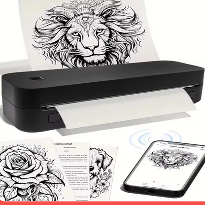 PrintEase Pro A4 Portable Thermal Printer – Wireless Inkless Bluetooth Printing
