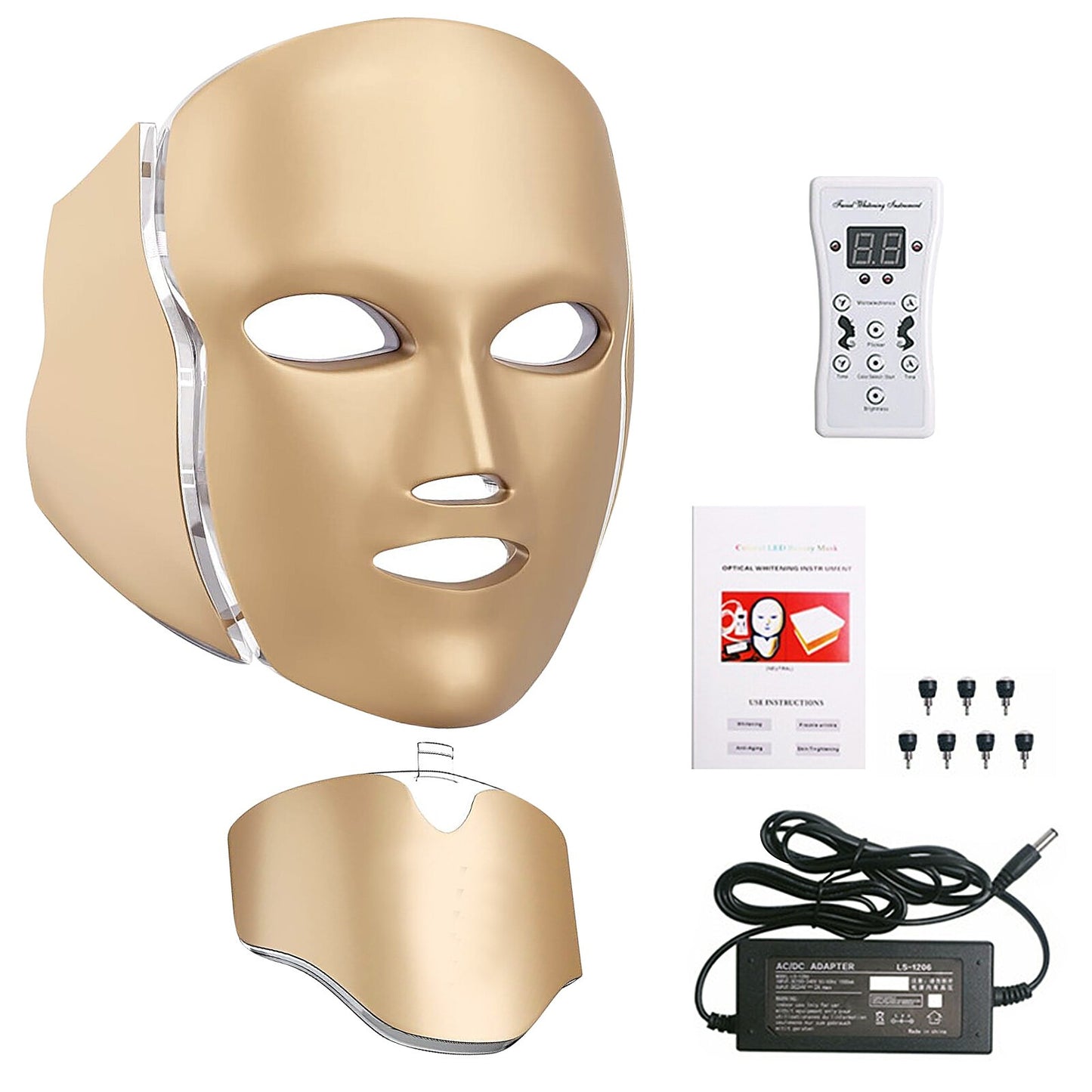 HaloForge: 7 Color LED Face Mask