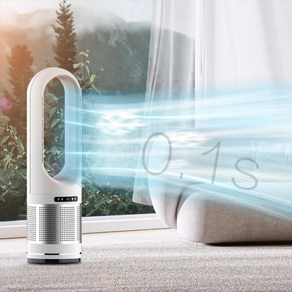 PureBreathe Halo – 3-in-1 Air Purifier with HEPA, Cooling & Heating