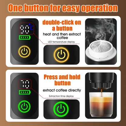 BrewMate Go 3-in-1 Portable Espresso Maker